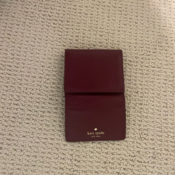 Burgundy Tavy Small Wallet - Picture 3 of 6